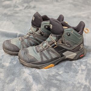 Salomon X Ultra 4 Mid GTX Gore-Tex Men Sz 9.5 Waterproof Hiking Trail Boots Gorp